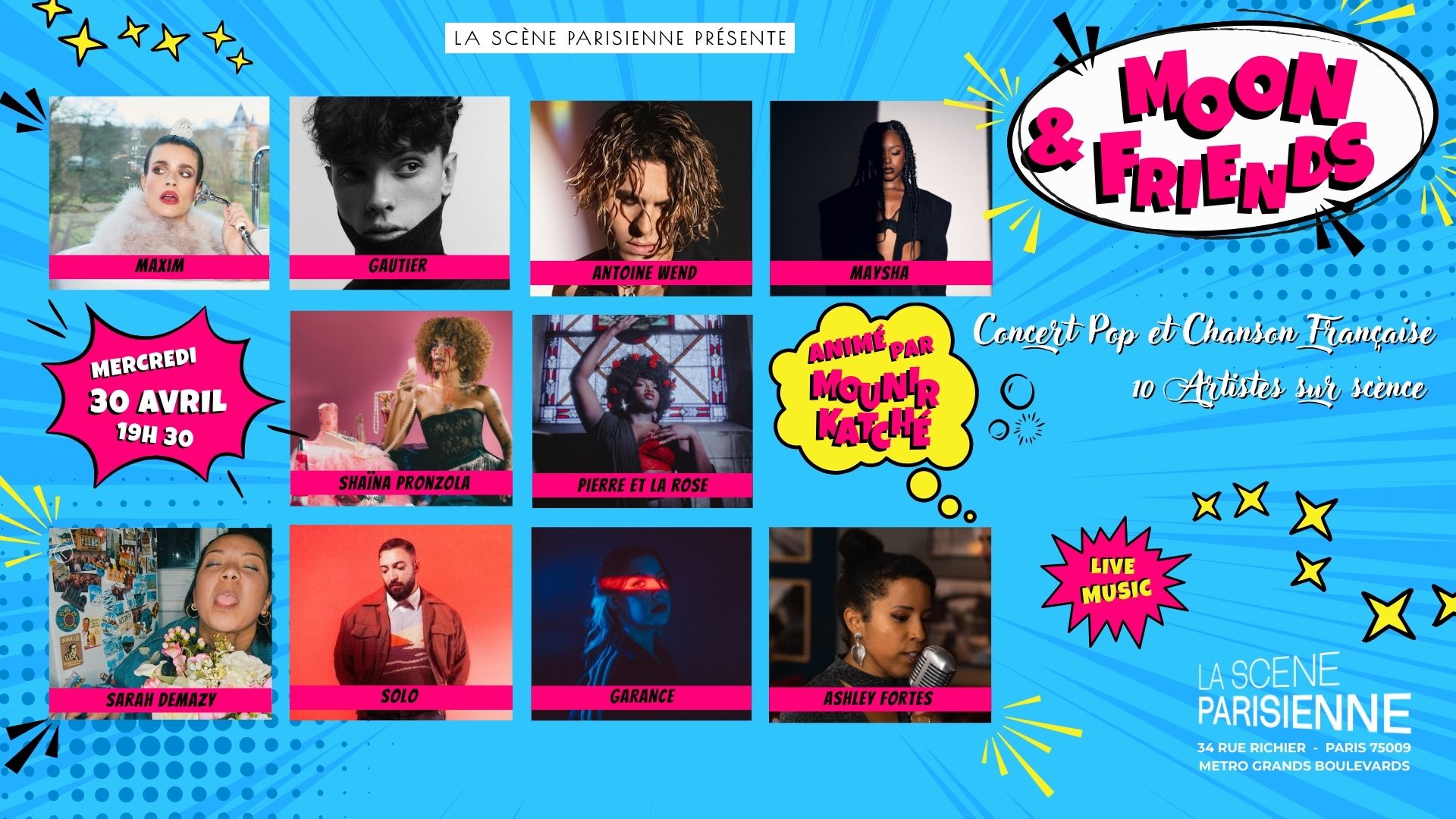 Concert Pop et Chanson Française (1)