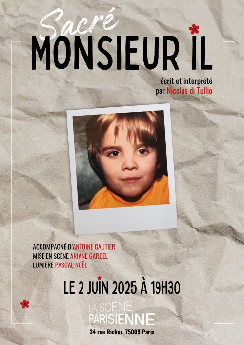 Visuel 500 - SACRÉ MONSIEUR IL !