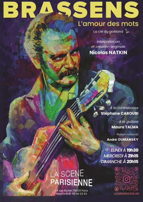 Brassens l'amour des mots 500