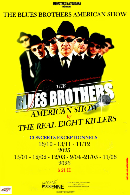 Visuel 500 - The Blues brothers