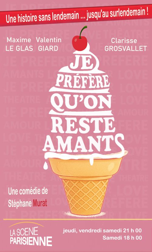 Visuel 500 - Je préfère qu'on reste amants !