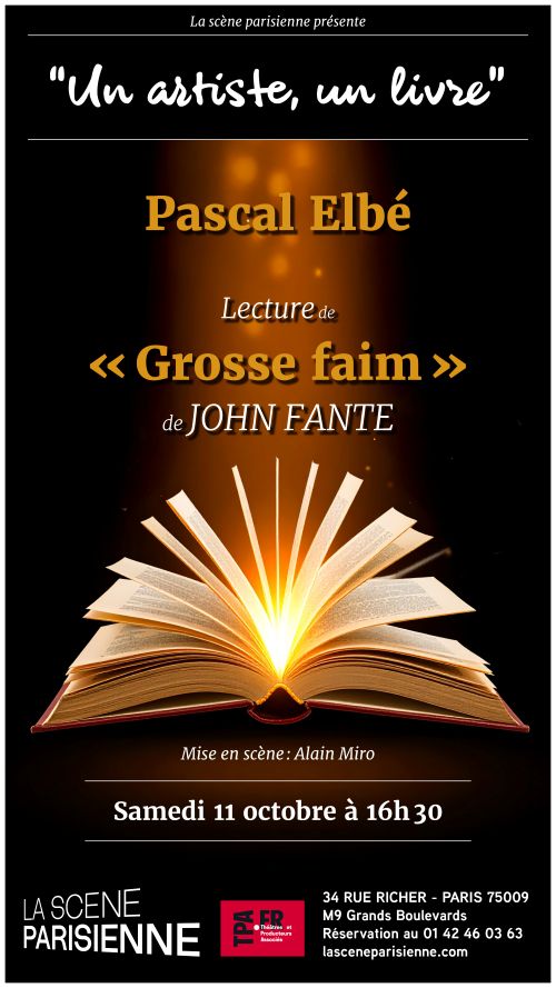 Affiche un artiste un livre