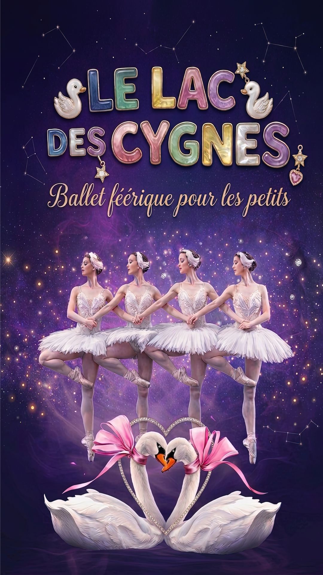 Visuel Le lac des cygnes