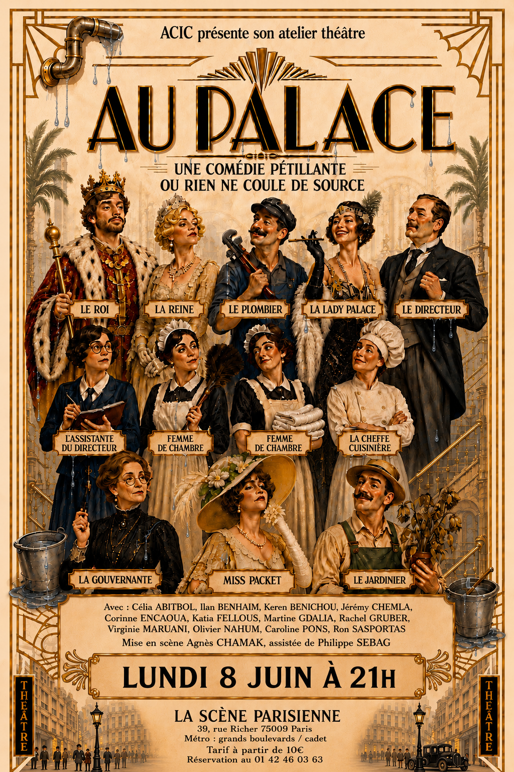 AU PALACE 2026 infos