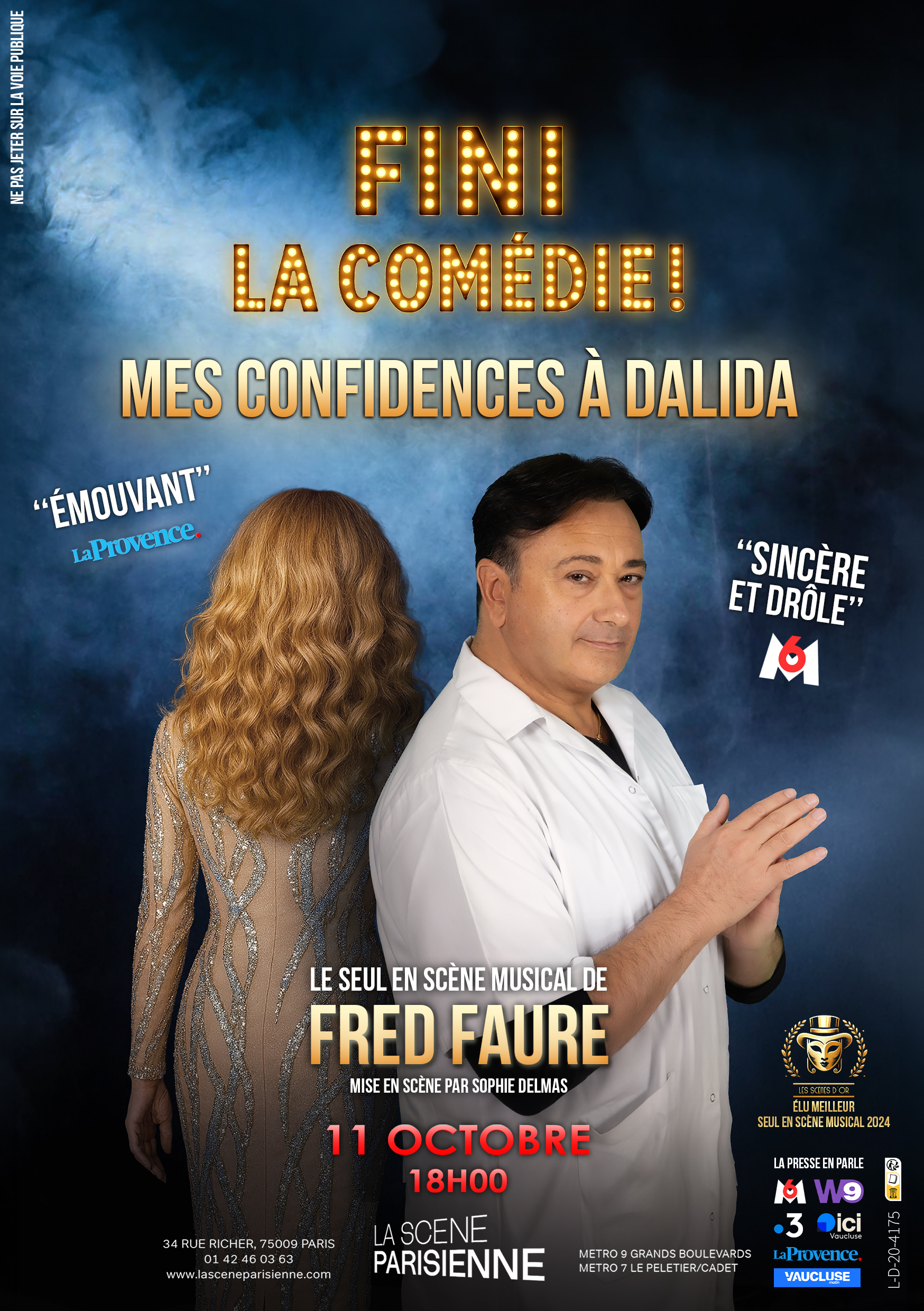 251229_Fini la comédie_La Scène Parisienne_Flyer_RECTO