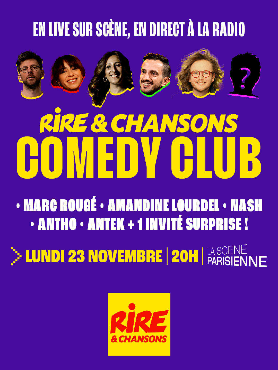RC Comedy Club - Nov 2026 1440 x 1080